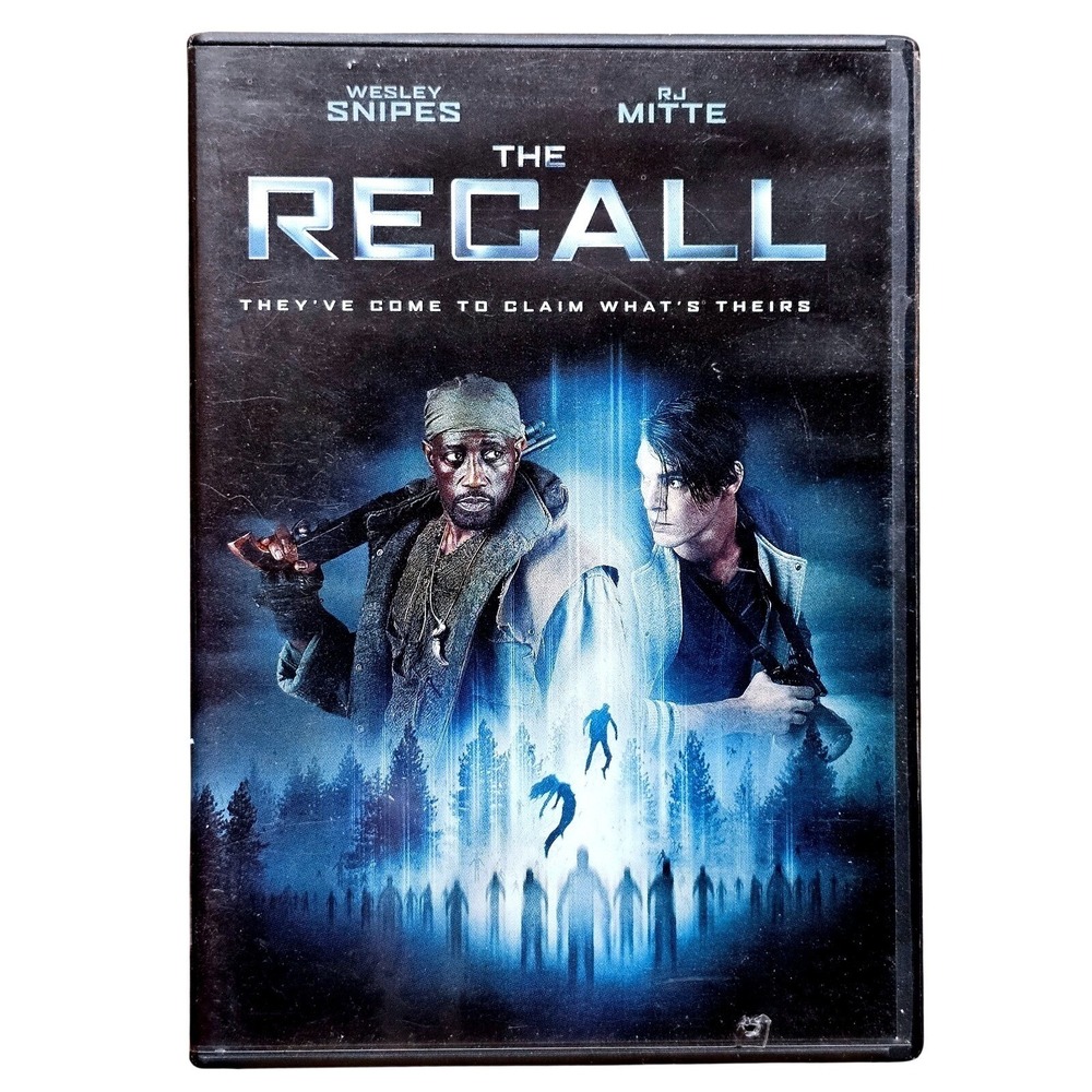 The Recall‎ Wesley Snipes Sci-Fi Alien Horror Movie DVD VTG